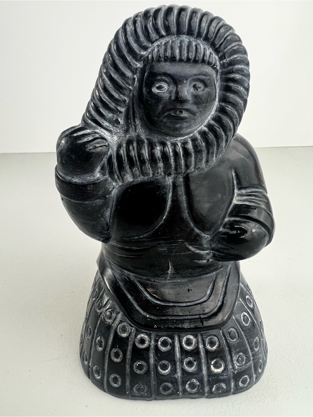 Vintage Arctic Collection Inuit Style Resin Figurine Made in Canada